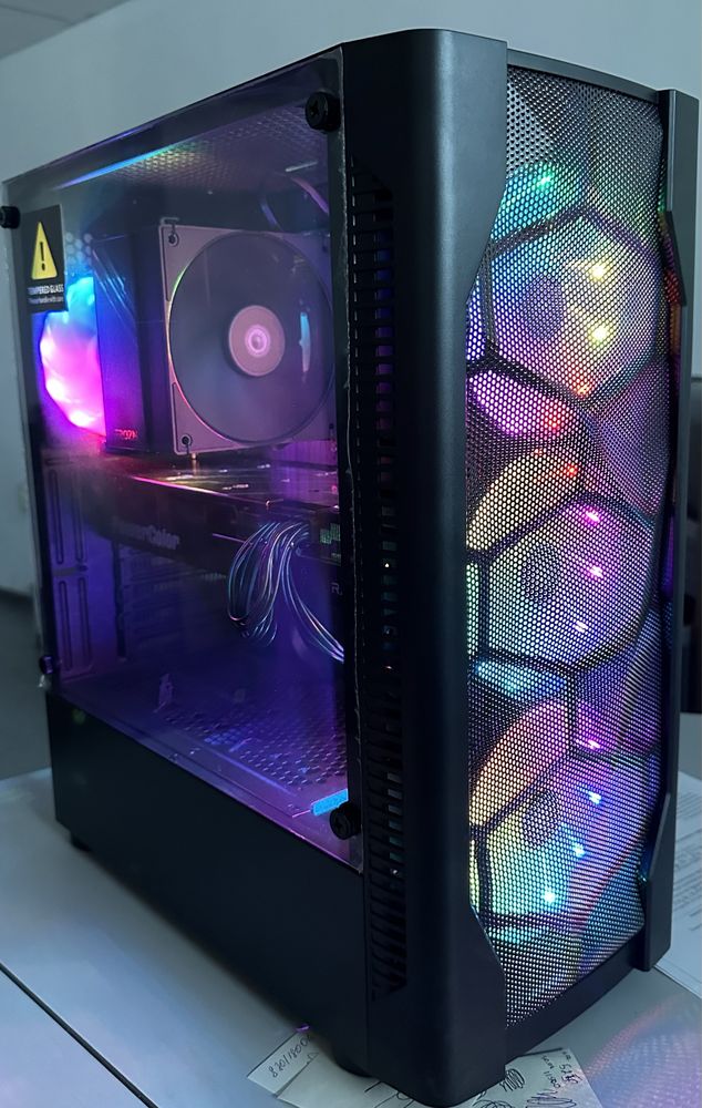 ПК Ryzen 5 4600G+RX6800 - Настольные компьютеры Караганда на Olx
