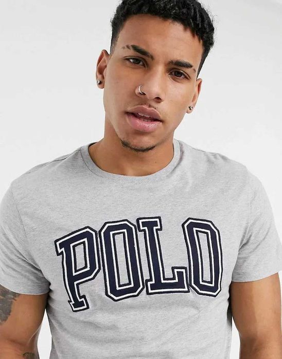 Polo By Ralph Lauren CLASSIC Fit мъжка сива тениска размер S