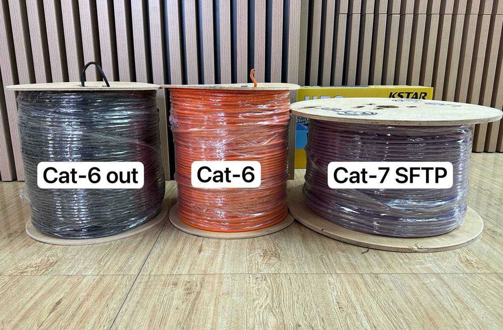 Кабель сетевой UTP, 6 cat Европейский (Fluke Test)