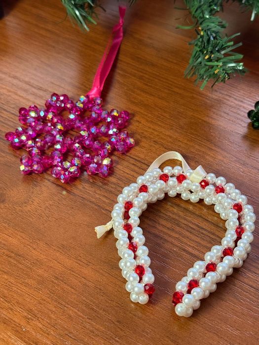 Ёлочные игрушки ручной работы