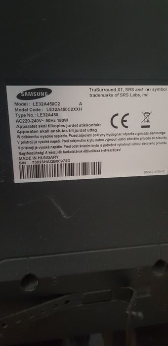 Televizor samsung LE32A450C2