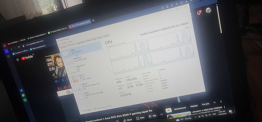 acer vn7 nitro / i5 6300h / gtx 960m 4gb