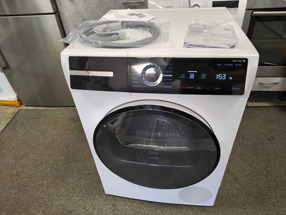 А+++ Чисто нова Сушилня с термопомпа Bosch-Бош 9 кг Серия 8 SelfCleaning Condenser