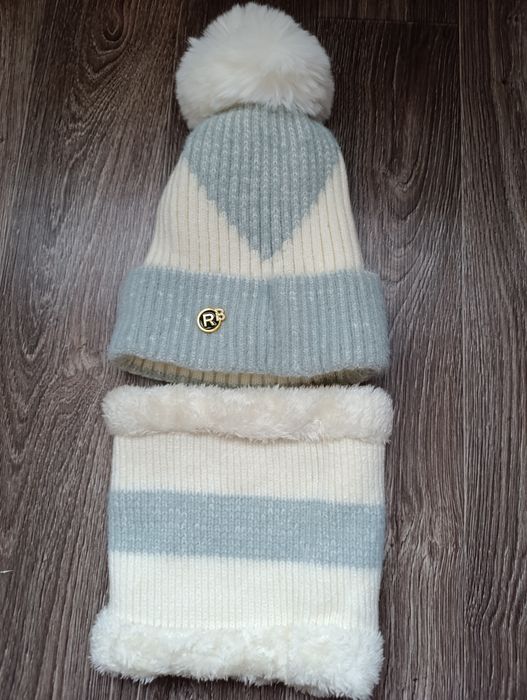 Шапка и снуд новые, зима