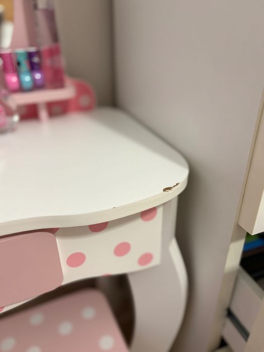 Детска дървена тоалетка