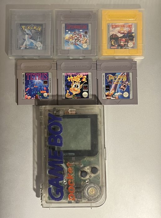 Pachet GameBoy Pocket cu jocuri