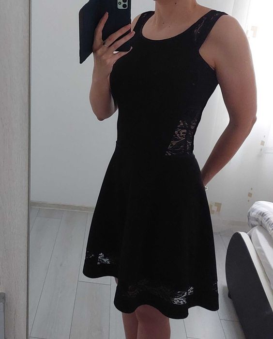 Rochie evenimente negru S