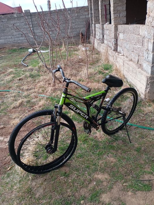 Велосипед на ходу