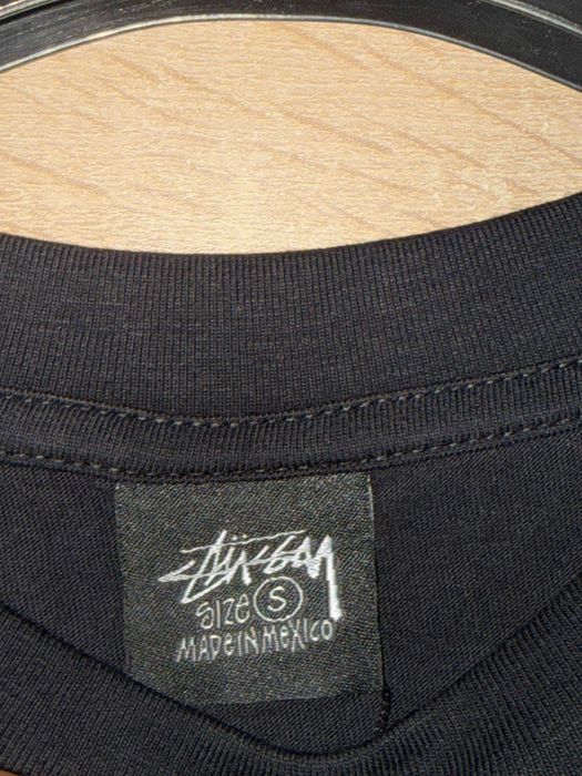 Tricou Negru Stussy Print Dragon marimea S