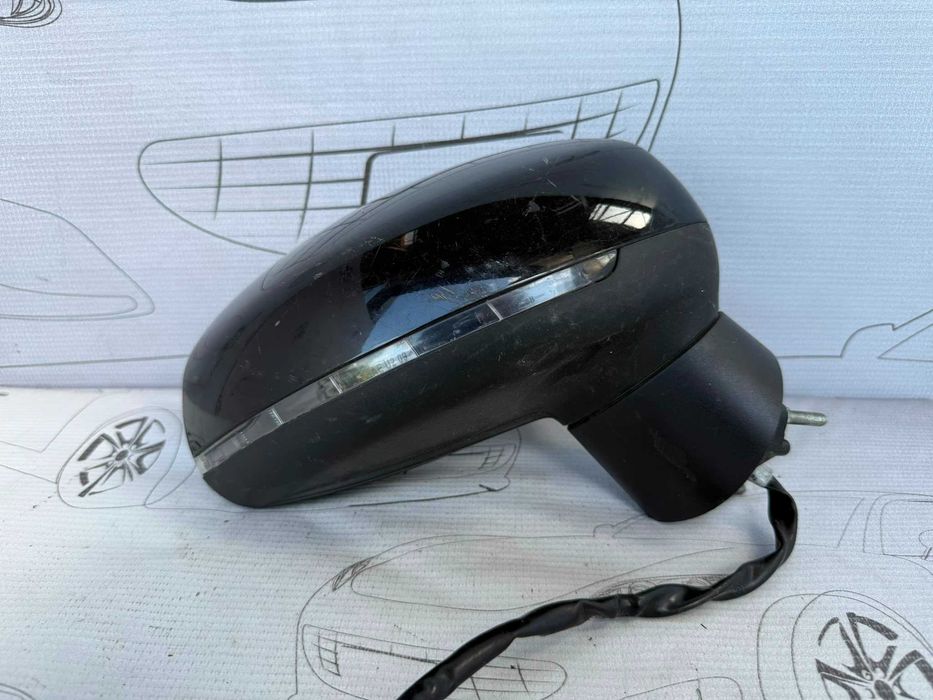 Oglindă Retrovizoare Dreaptă Electrică 5 Pini Audi A1 8X 8X2857410K / 857410K 2012 / [2010-2018] / (5A3)
