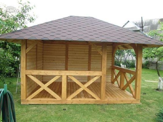 Foisor gradina  lemn