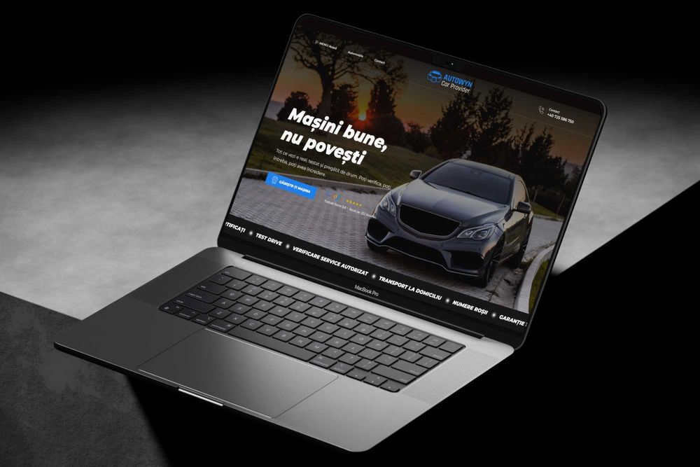 Site pentru Parc Auto | Atrage Cumpărători din Online