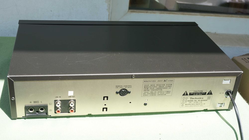 Casetofon deck Technics RS-M245 dbx DEFECT