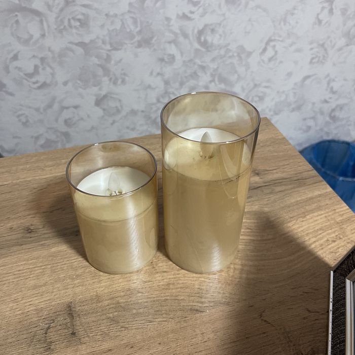 Свеча сватодиодная 2 шт