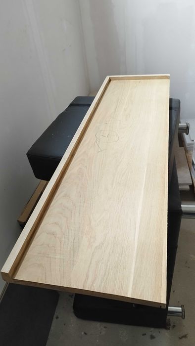 Дъбов плот - дъбови стъпала 5бр 118,5/ 34/ 2 избелен дъб