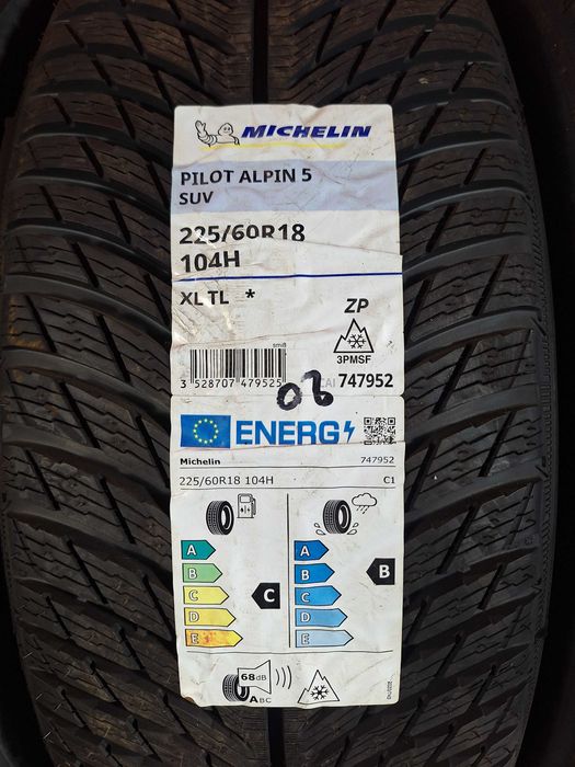 Anvelope de IARNA - 225/60/18 - Michelin - NOI - DOT 2020 RFT *
