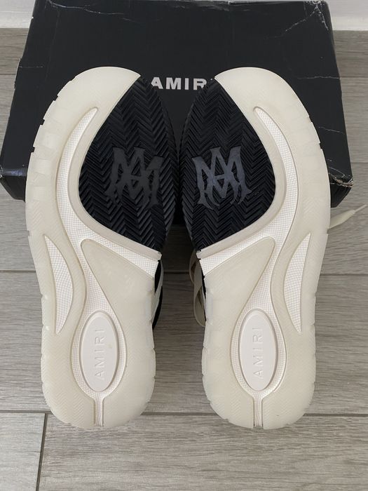 Amiri MA-1 white and black edition