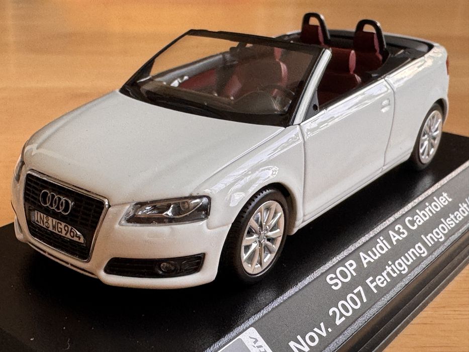 Колекционерски модел на Audi A3 Cabriolet