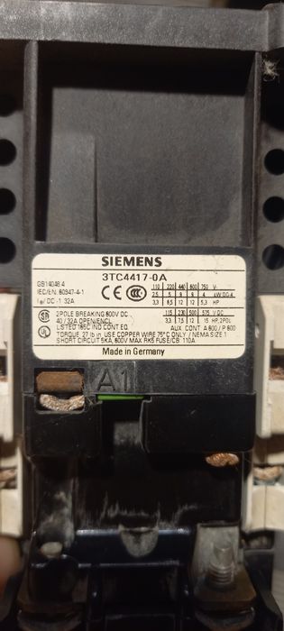 Пускатель контактор