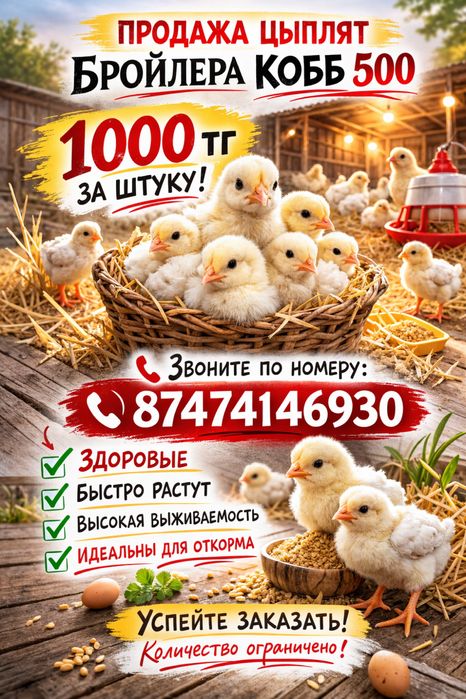 Цыплята бройлера