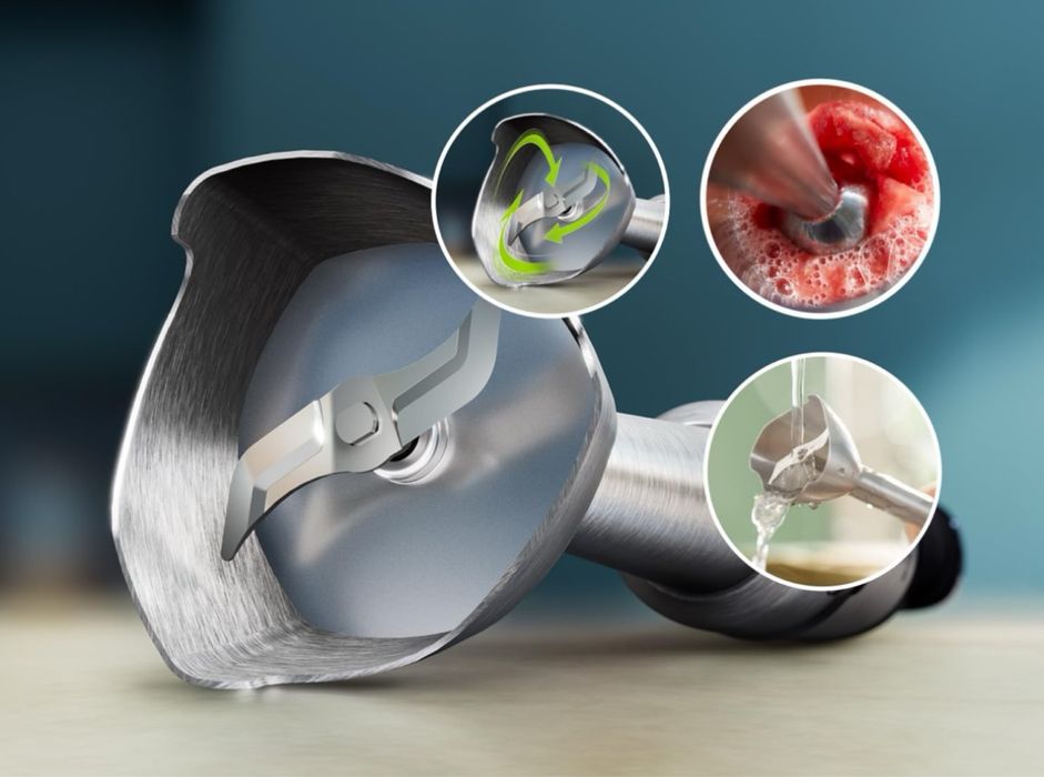 Пасатор PHILIPS (Филипс) 1200w с мини чопър модел HR2684/00 серия 5000