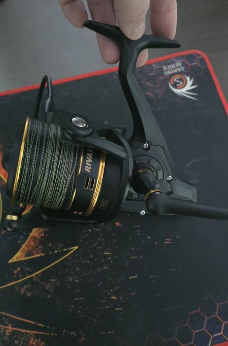 2 mulinete crap Penn Rival Long Cast  7000 și Okuma 8k Surf