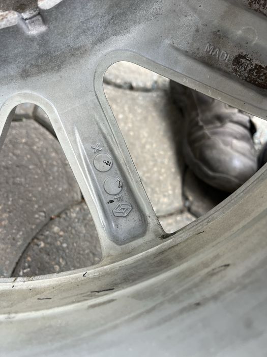 Jante aliaj 4x100mm, anvelope vara 205/50 R17, Renault Megane 2, Scenic, Dacia Logan, Sandero, Opel