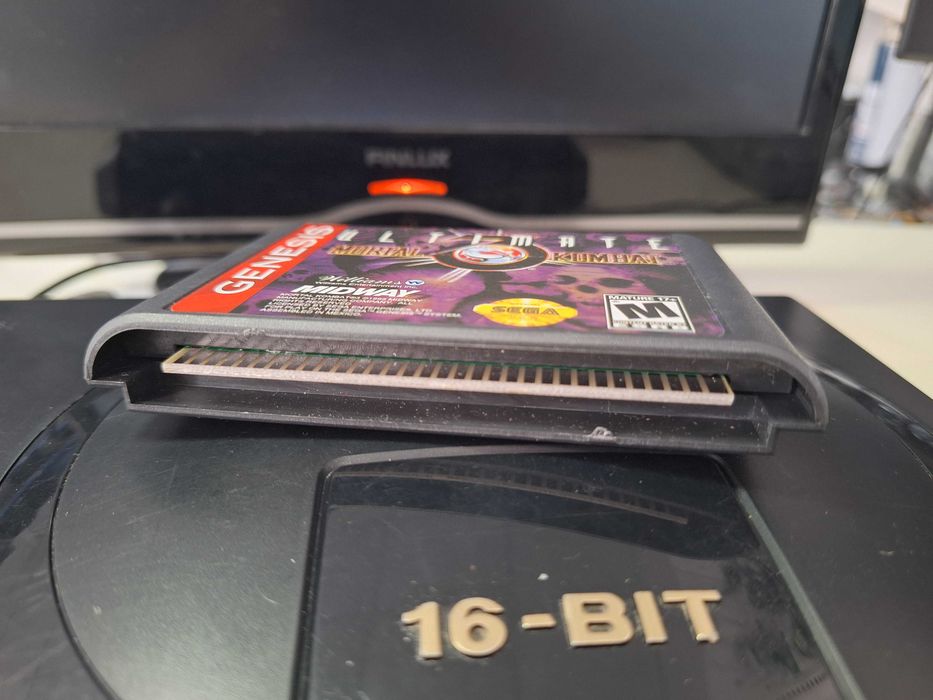 Ultimate Mortal Kombat 3 video game Sega Genesis