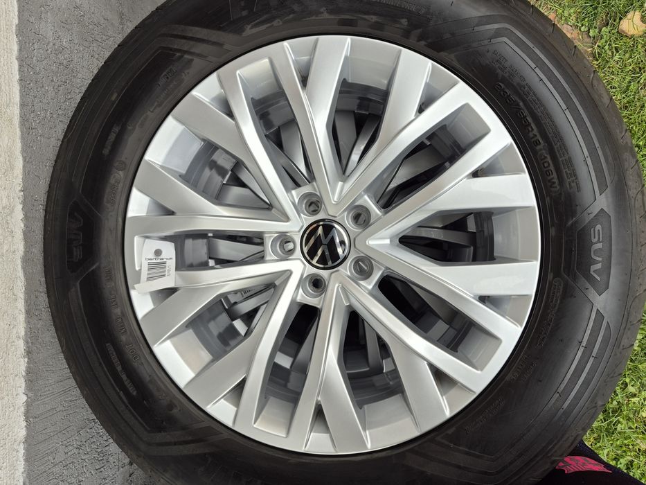 Roti cu jante originale Vw Touareg r18