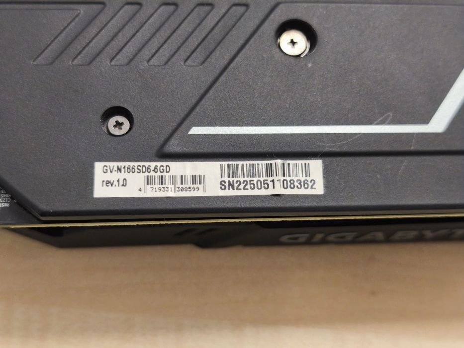 Placa video Gigabyte gtx 1660 super 6GB