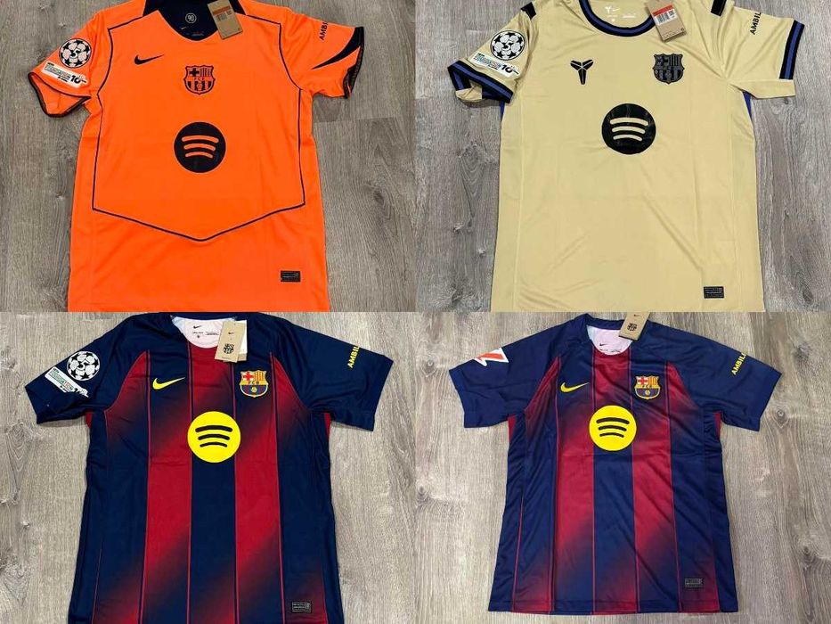 Tricou Barcelona fotbal 25/26 - personalizat