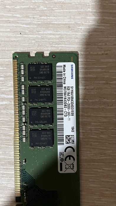i5-9400F + Samsung 8GB DDR4 СРОЧНО