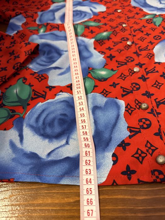 Елегантна червено риза Размер М