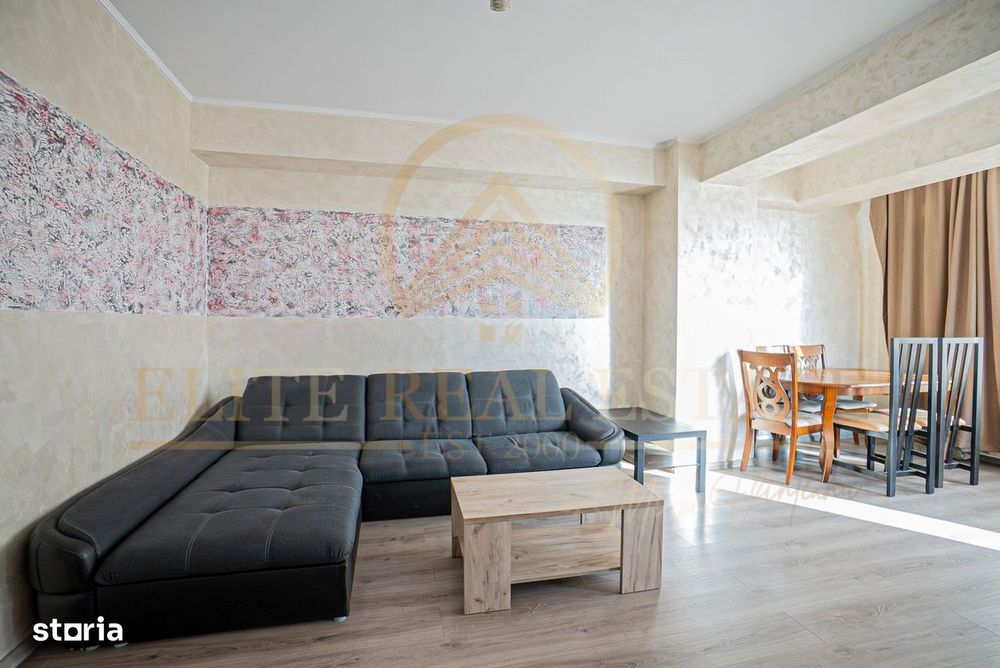 Tomis Nord/Campus - Apartament cu 2 camere, mobilat si utilat, etaj 3.