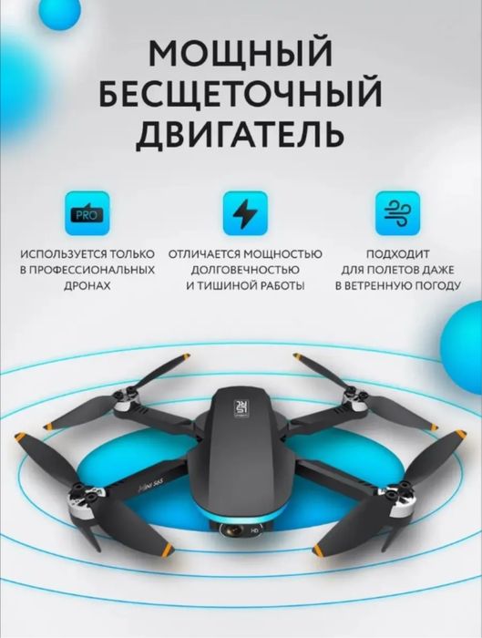 НОВЫЙ Профессиональный Дрон S6S Mini LSRC с GPS