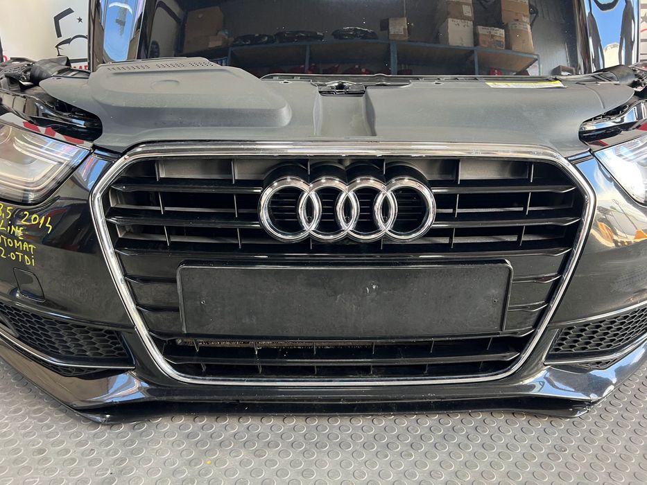 Bot Complet/Fata Bara Capota Faruri Radiatoare Audi A4 B8 S Line FL