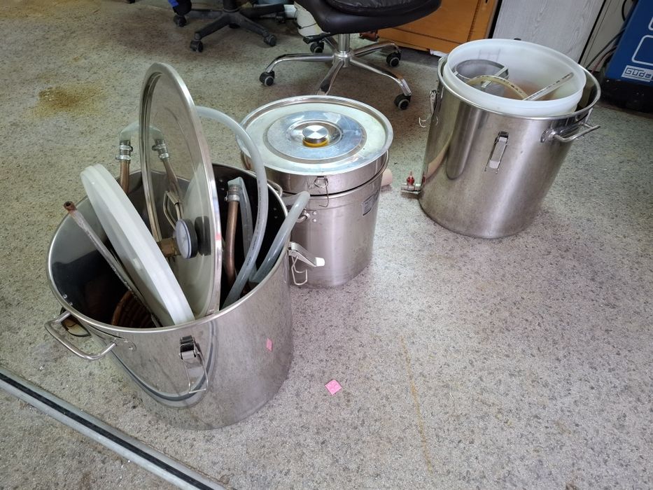 Marmita inox 57 litri