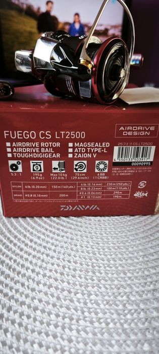 Daiwa 25 Fuego CS LT 2500