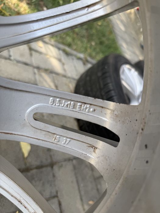 Jante BMW + Cauciucuri vara 245/45/18 M originale ET 37 5x120 in 2 latimi