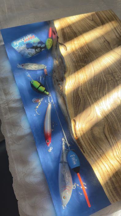 Нещо и за рибарите от епоксидна смола и дърво