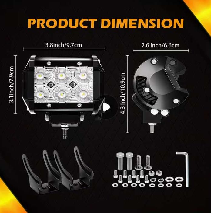 Лед бар LED офроуд 4х4 12v 60W