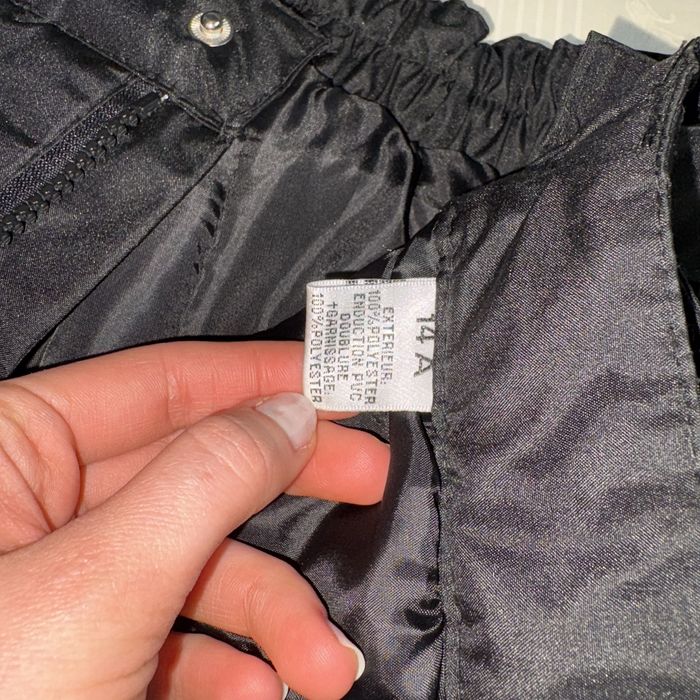 Pantaloni de ski U Oxygn cu tiv ajustabil, S, curea, 3 buzunare