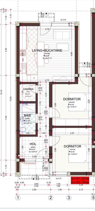 Casă tip duplex de vânzare – Bistrița, Aleea Coacăzelor