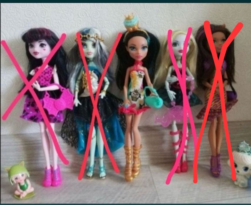 Продам куклы монстр хай оригинал. Каждая кукла  8 тыс.