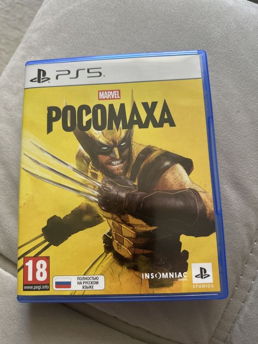 Новый игравой диск росомаха на пс5