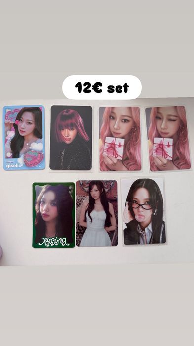 Aespa photocards