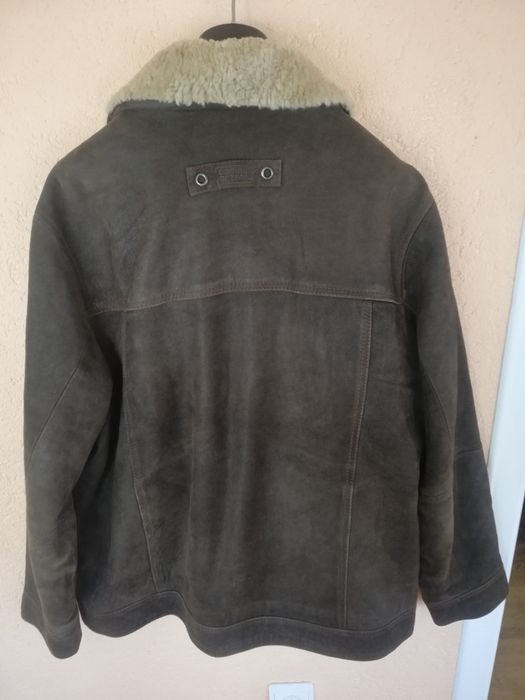 Geaca piele bărbati Camel Xl