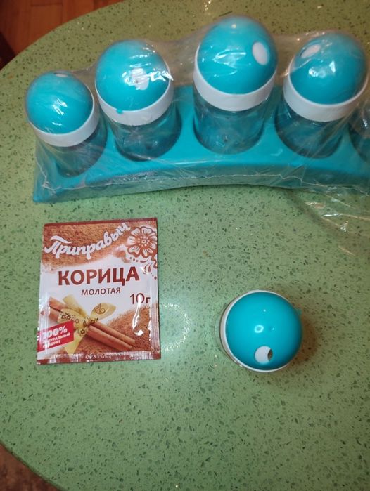 Продаётся набор для специй, стекло