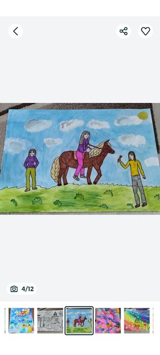 Рисунки на 35 на 55см