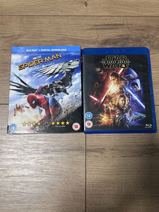 Blu-ray филми - Star Wars + Spider-Man Homecoming